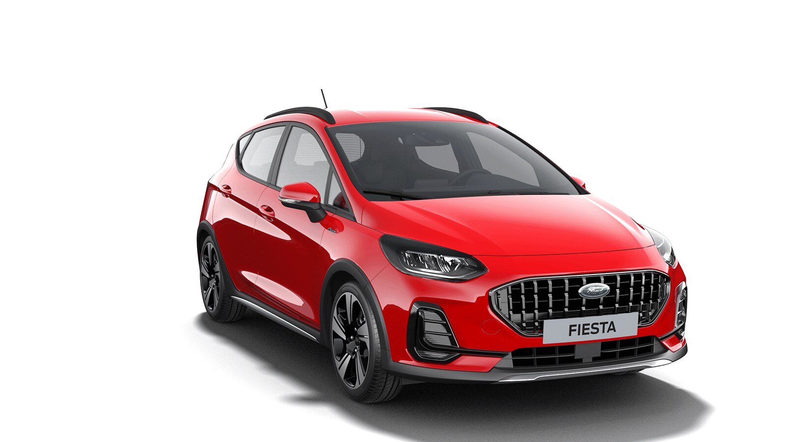 Ford Fiesta Active from 3/4 front angle