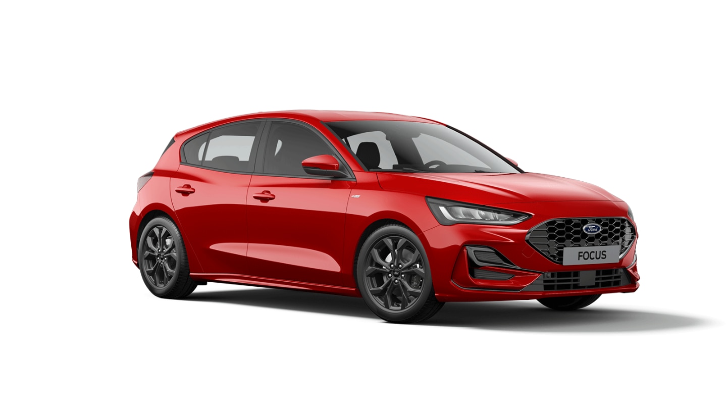 Ford Focus ST-Line from 3/4 front angle