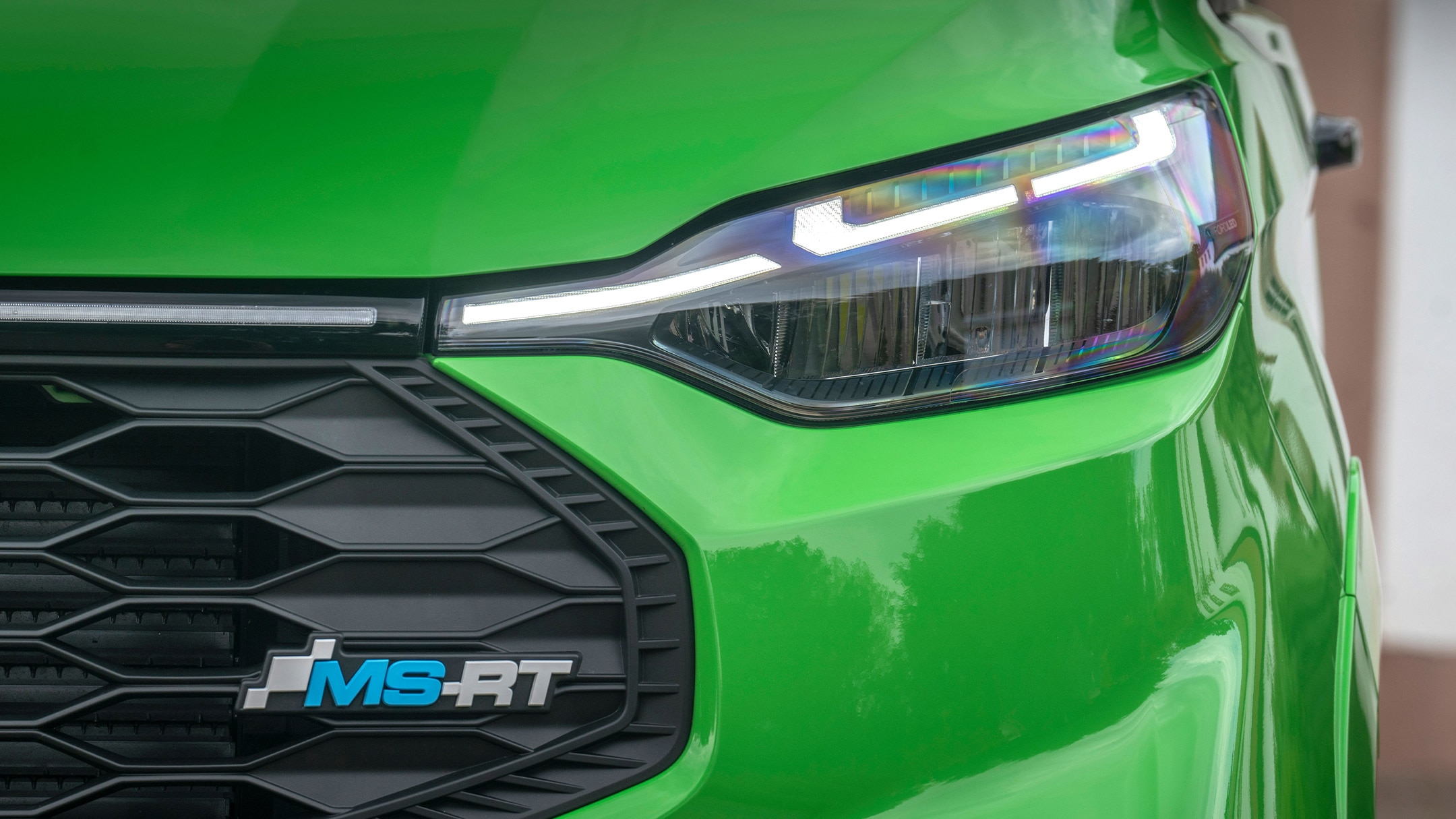ford transit custom green left
