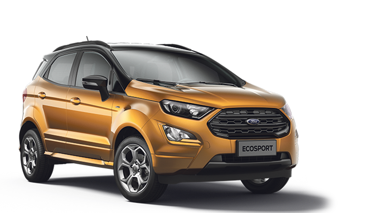 Ford EcoSport exterior front angle