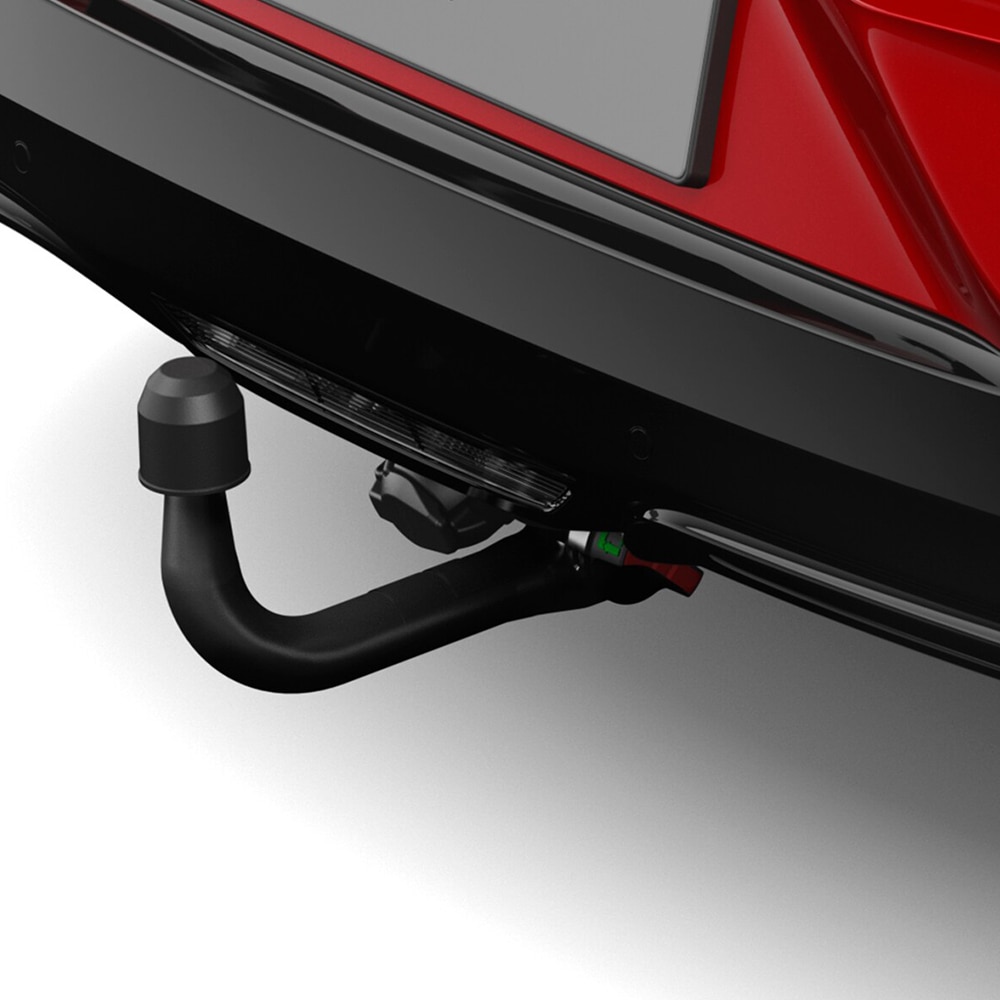 Ford Mustang Mach-E tow bar close up