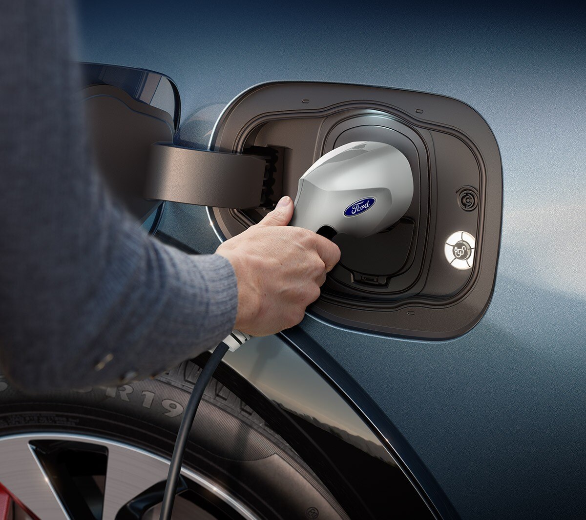 Ford Kuga Plug In Hybrid Charging port