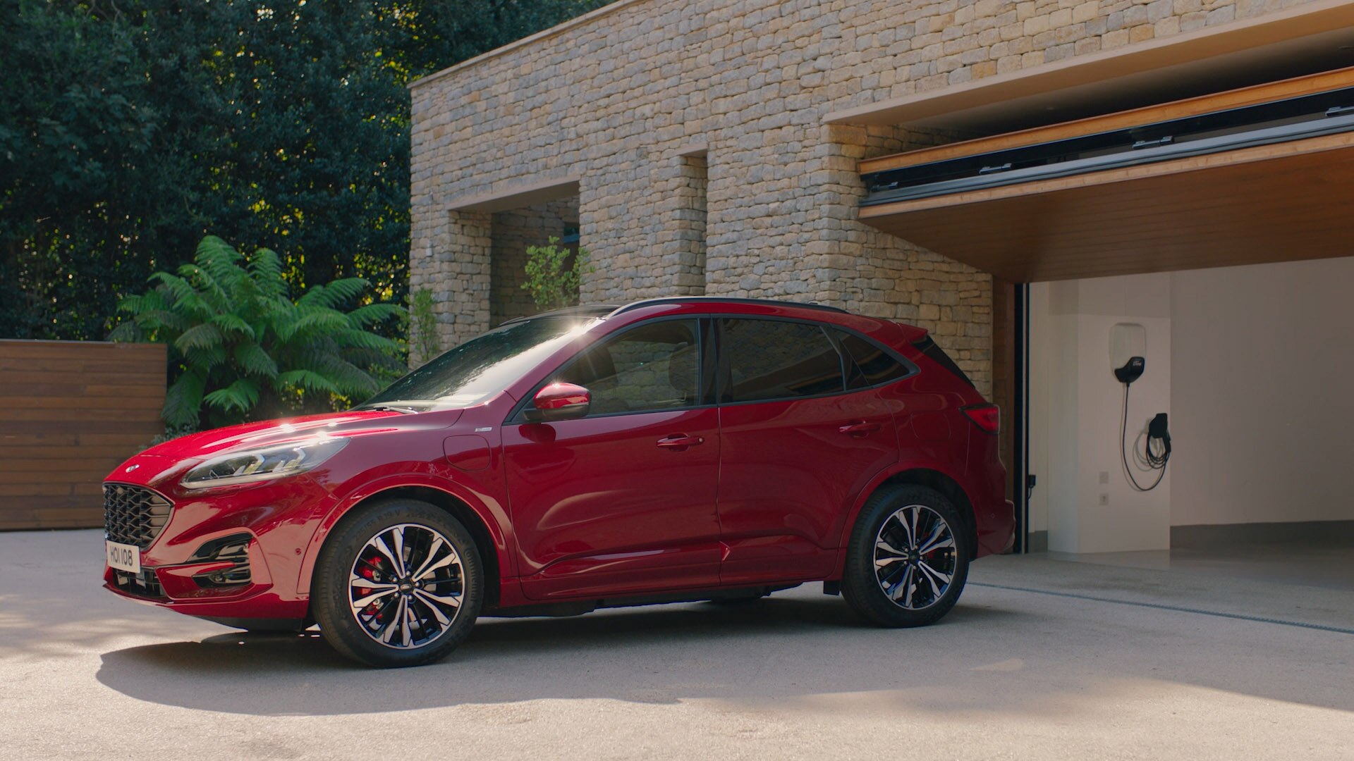 Ford Kuga PHEV charging at home