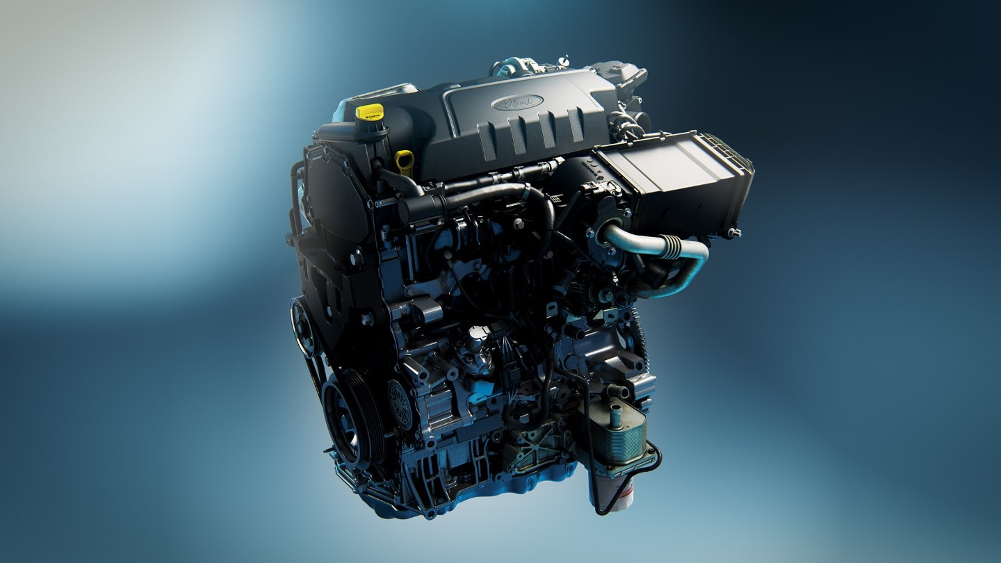 EcoBlue engine close up