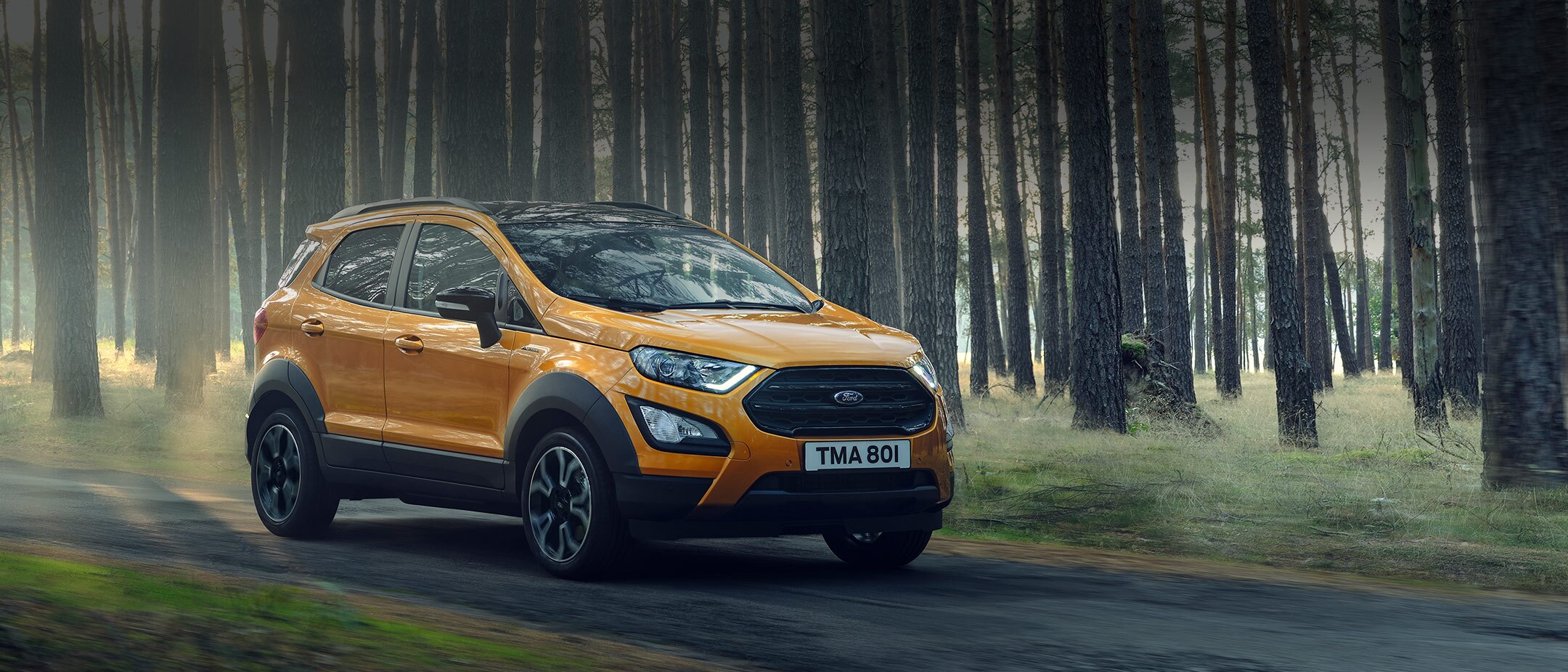Ford EcoSport Active side view Ford EcoSport Active side view