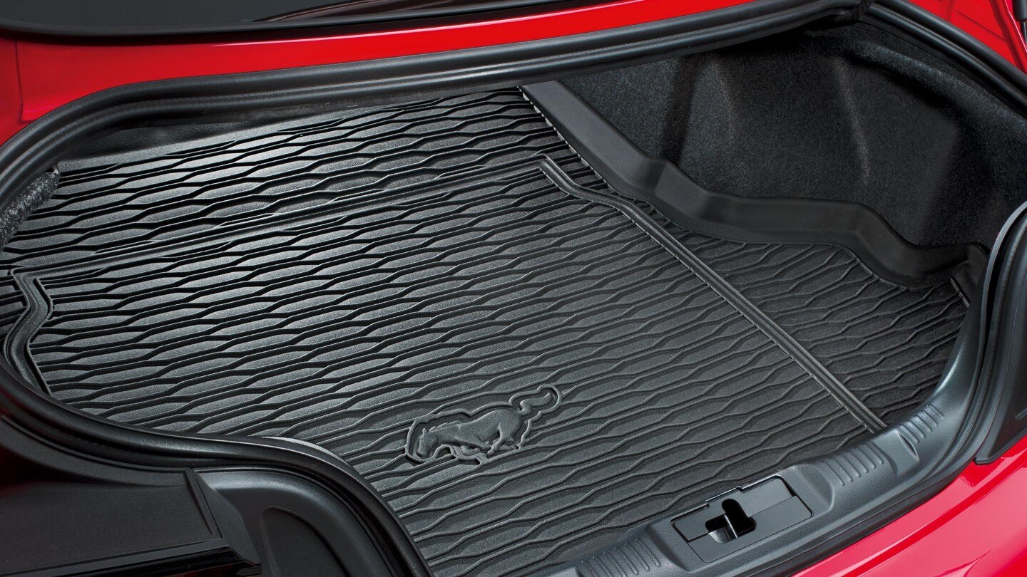 Ford Mustang GT interior mustang branding