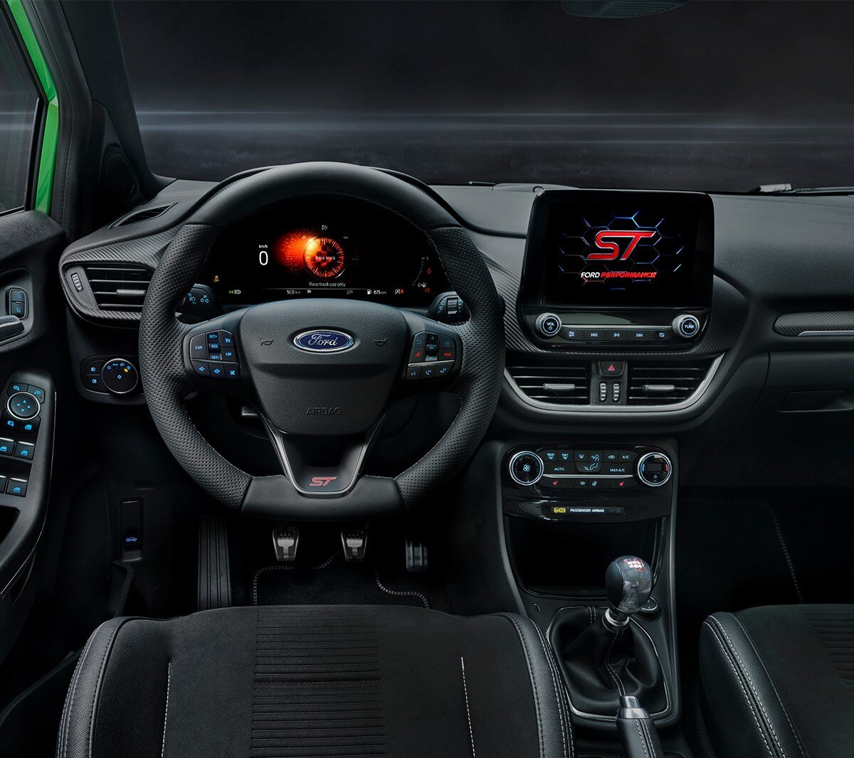Ford Puma ST interior dashboard view