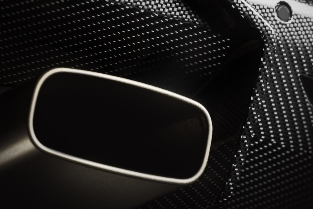 Ford Mustang GTD carbon fibre body detail