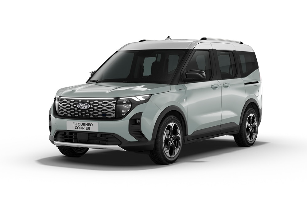 Szürke Ford E-Tourneo Courier Active