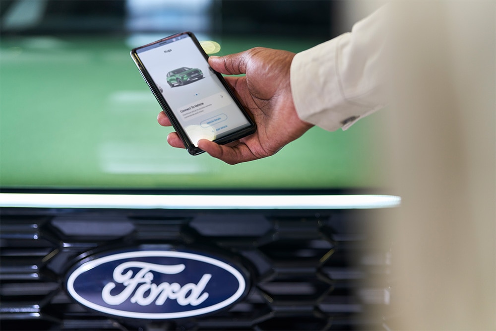 A Ford-alkalmazás okostelefonon