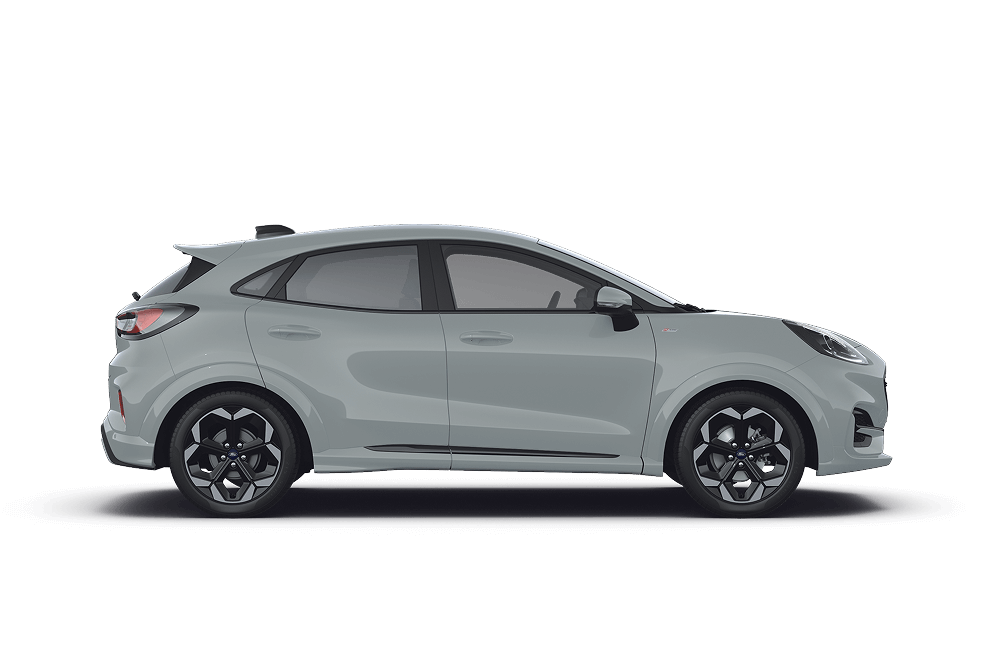 Egy Ford Puma oldalnézete