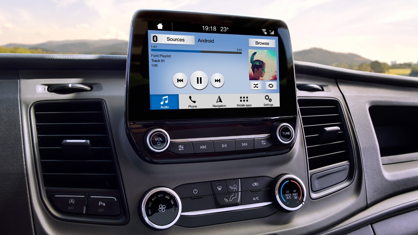 Ford SYNC interior display