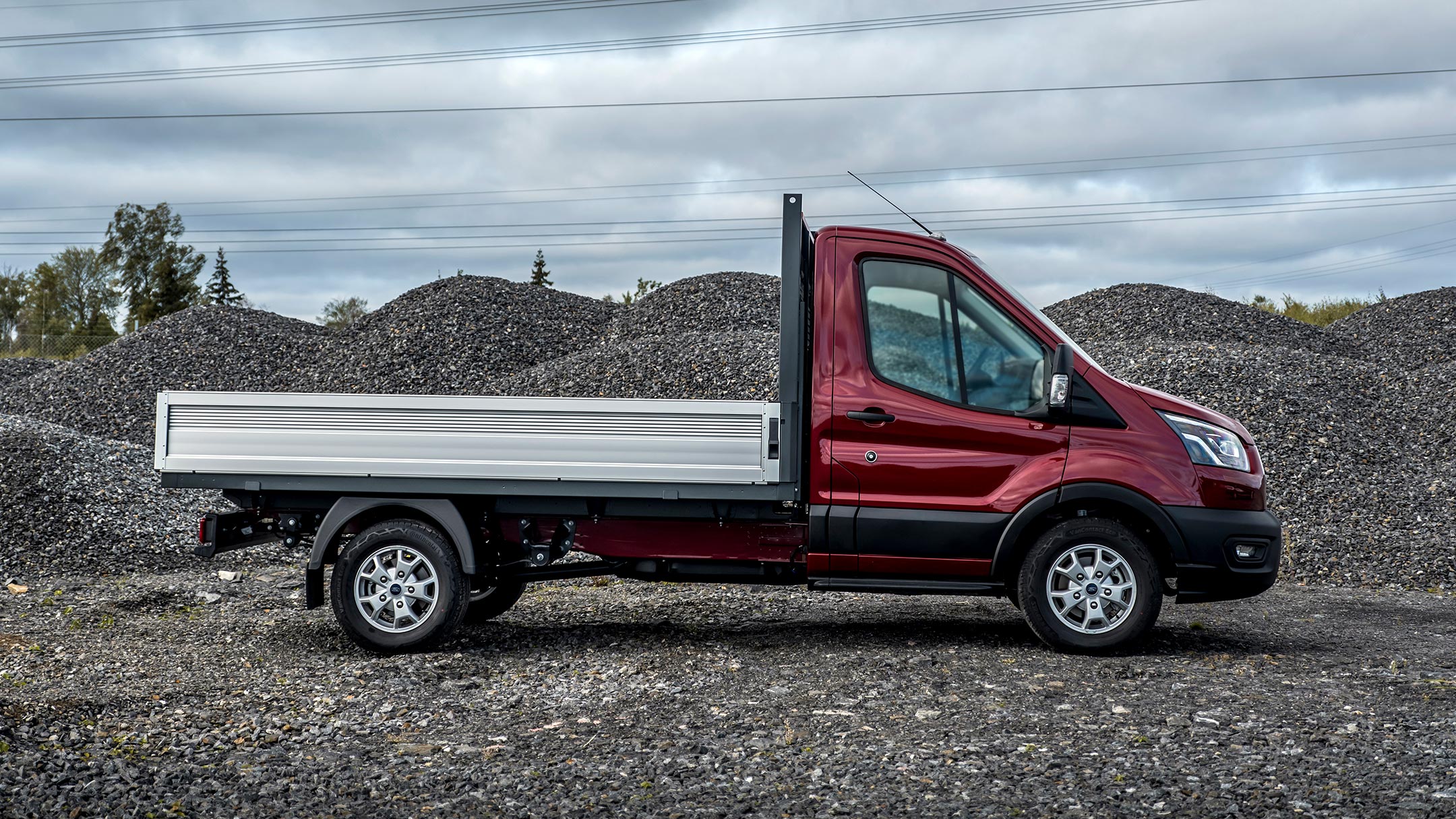 New Ford Transit Chassis Cab side view