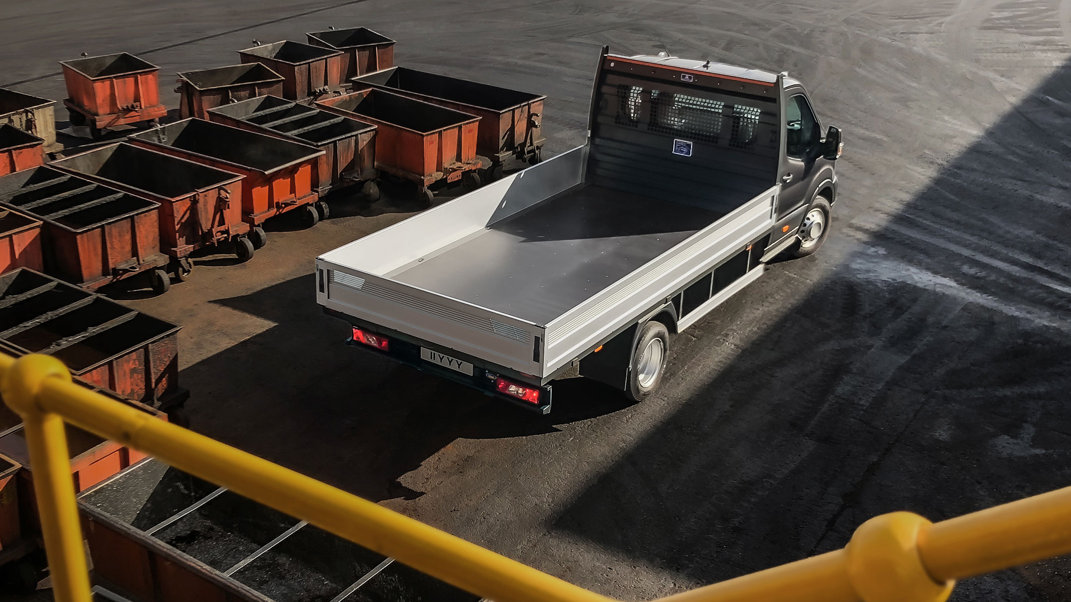 New Ford Transit Chassis Cab rear view