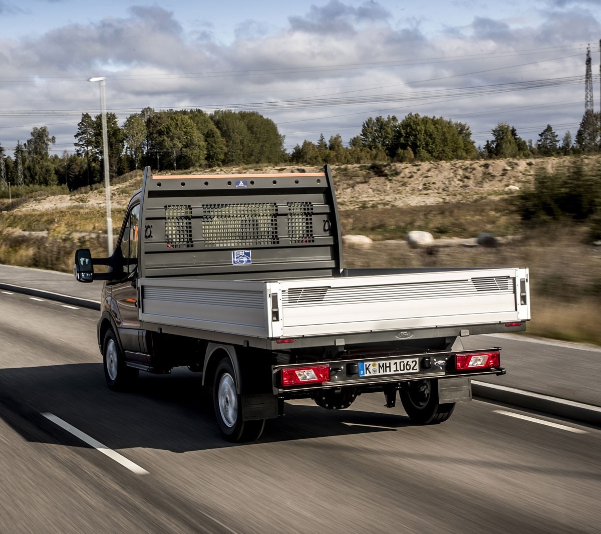 Ford Transit Chassis Cab rear view