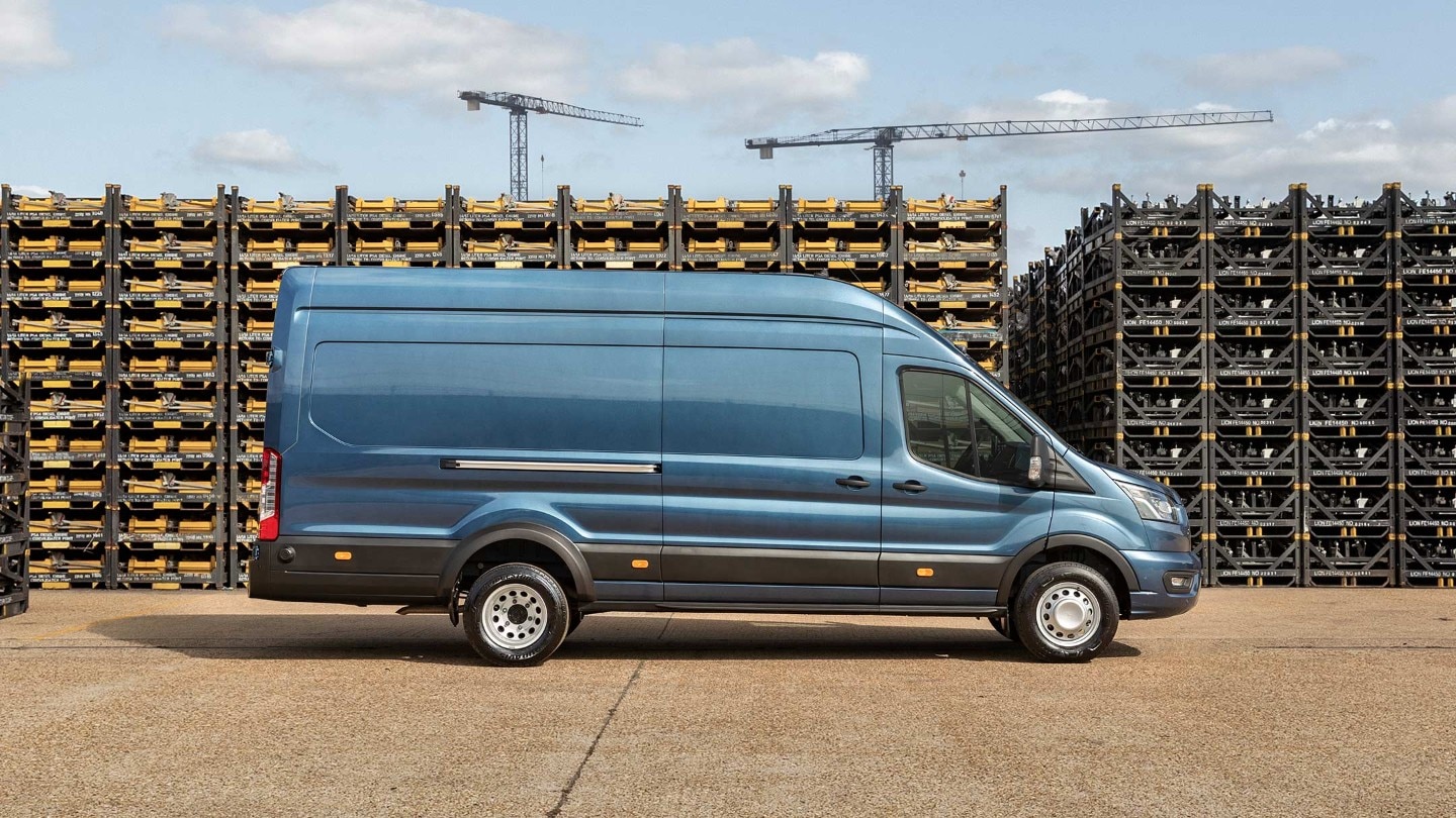 Ford Transit Van from side 