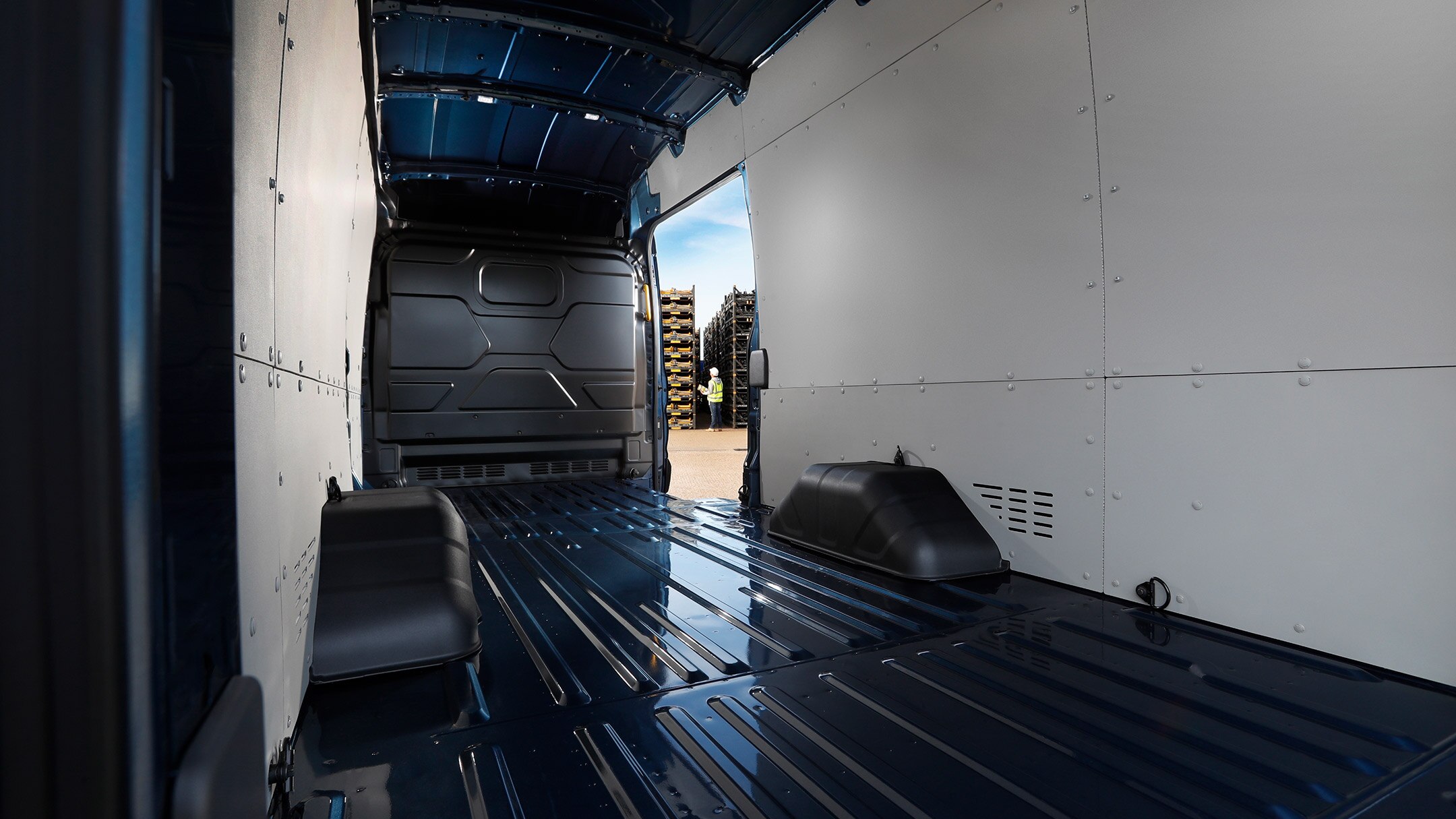 Ford Transit Van interior