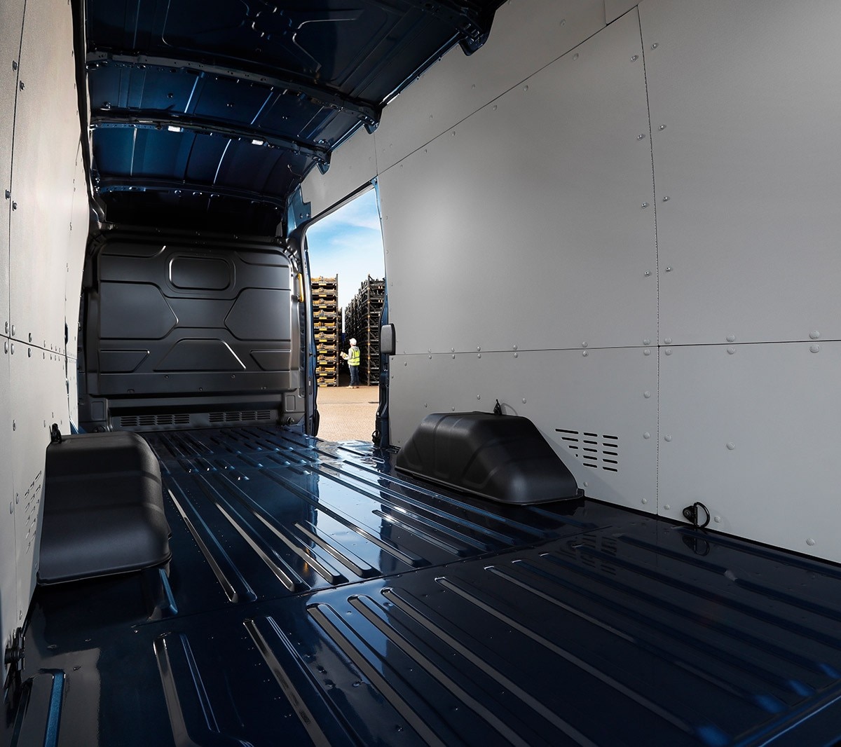 Ford Transit Van interior