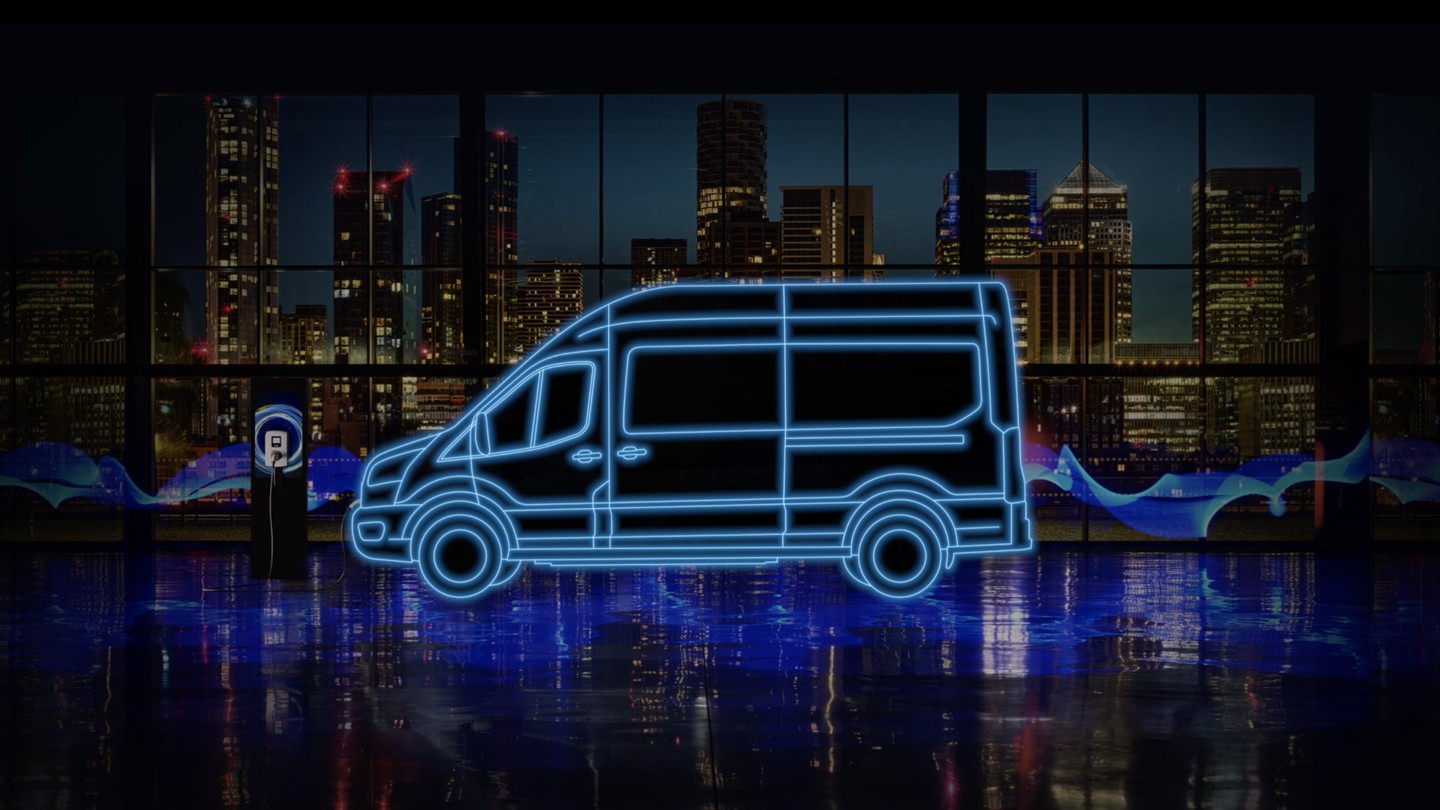 Ford Transit Van profile view