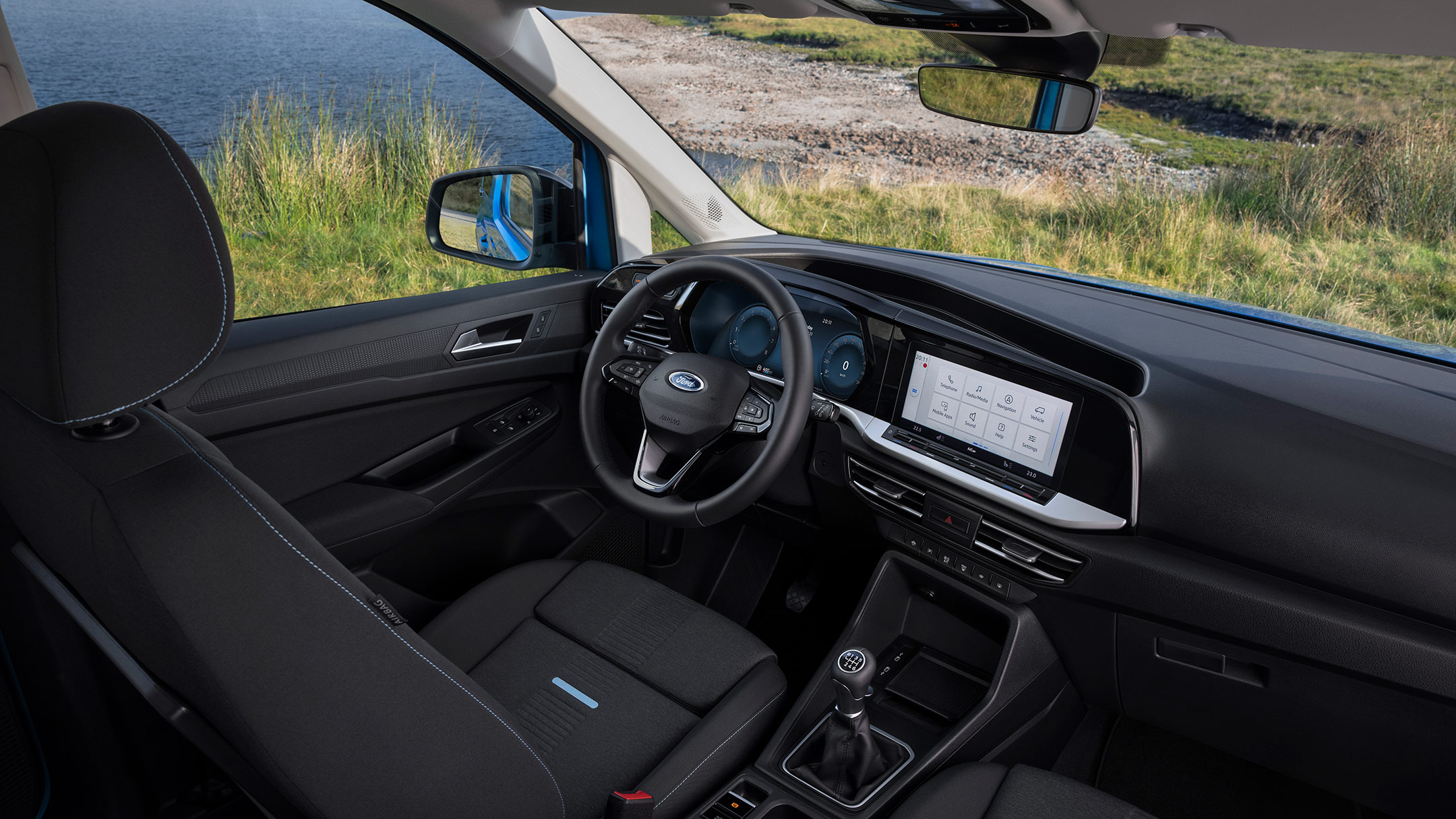 Ford Tourneo Connect interior view showing seats