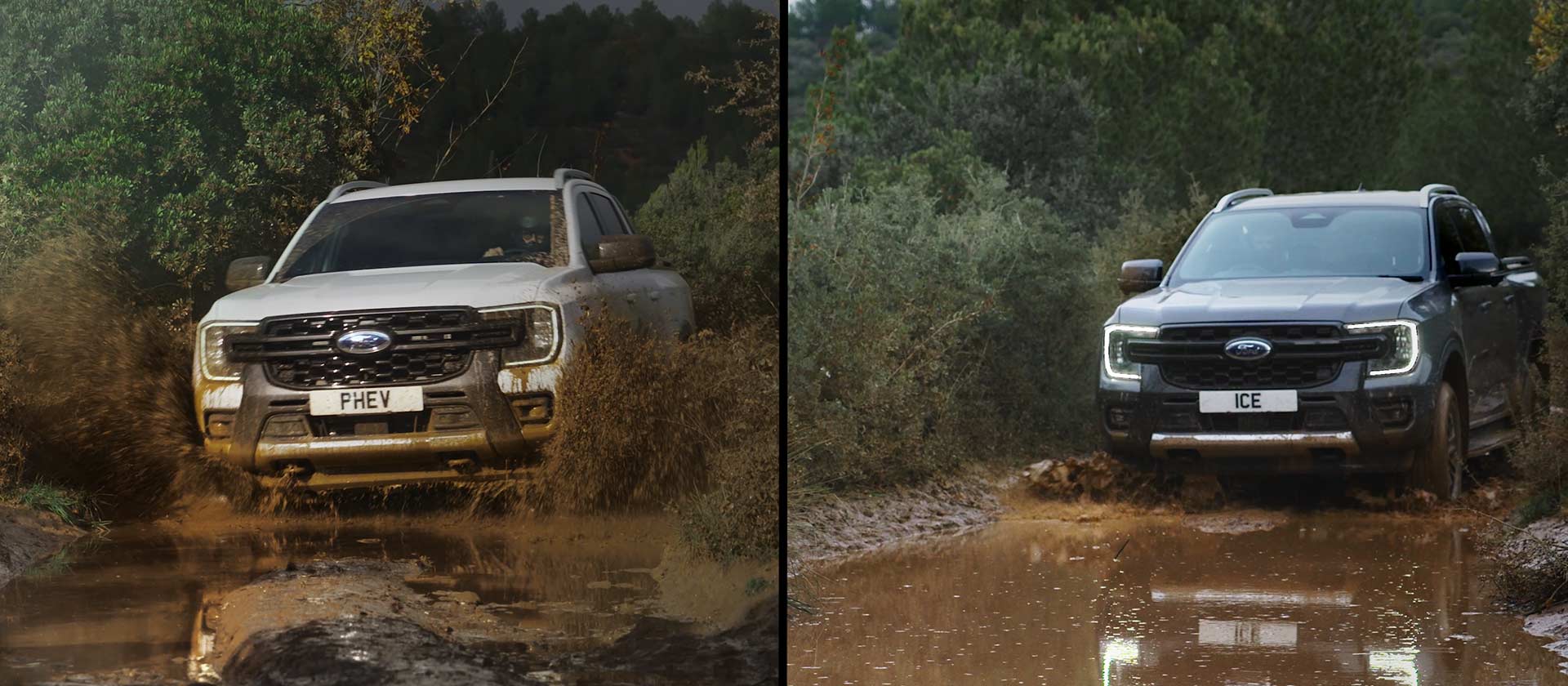 Videó mutatja be a Ranger ICE és a Ranger PHEV képességeit és teljesítményét egy játékos verseny formájában.