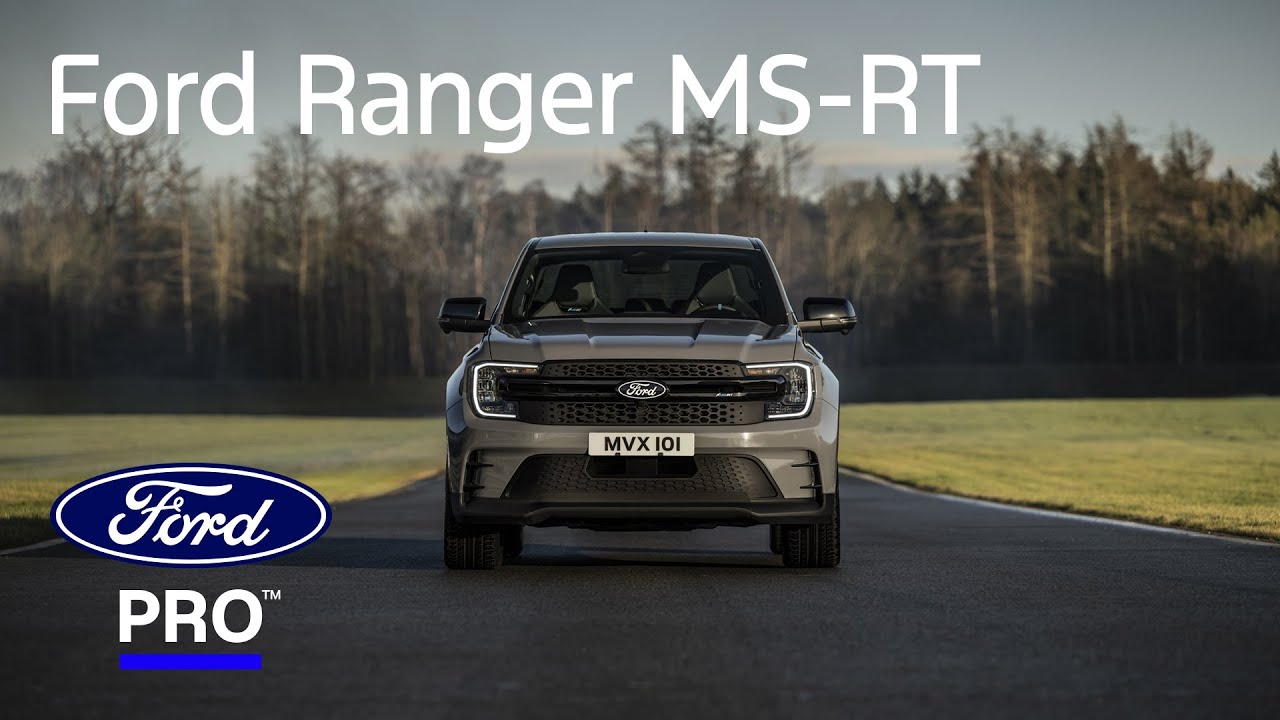 Ford Ranger MS-RT direct front view