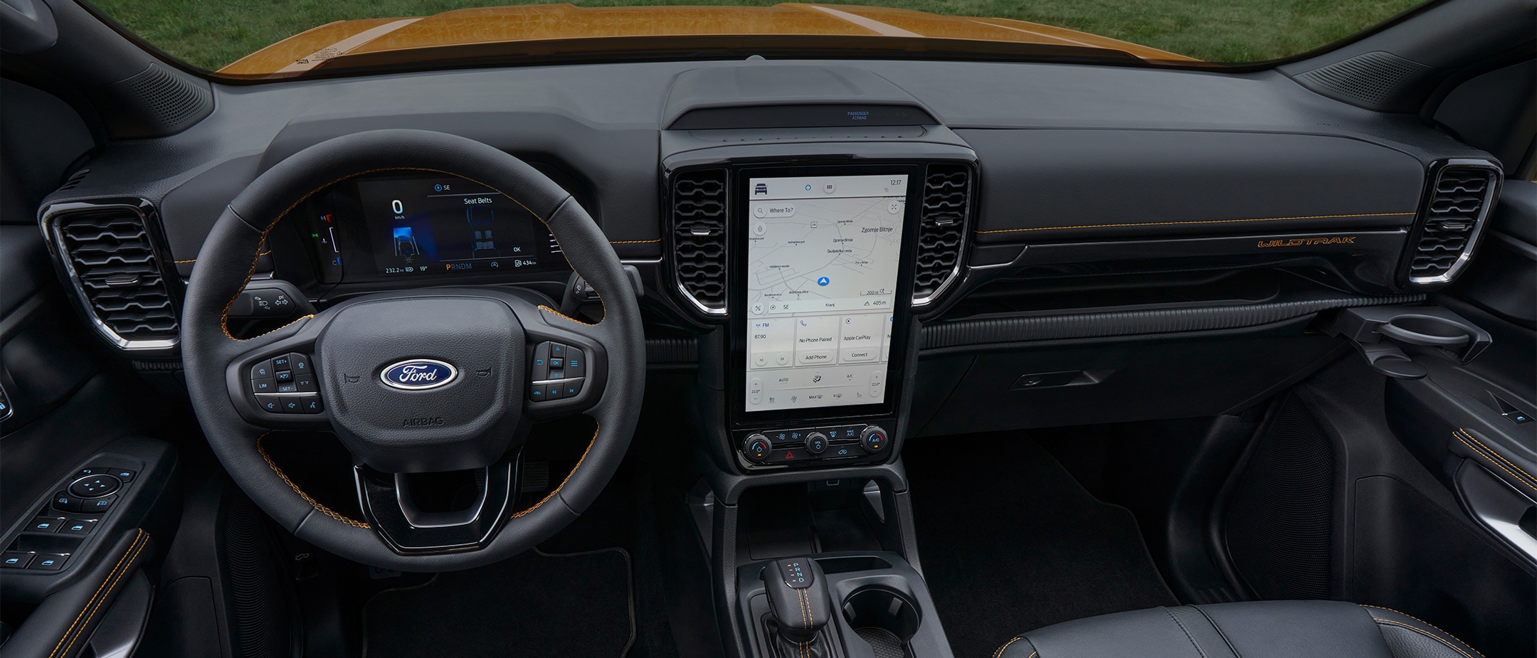 All-New Ranger Raptor interior dash view