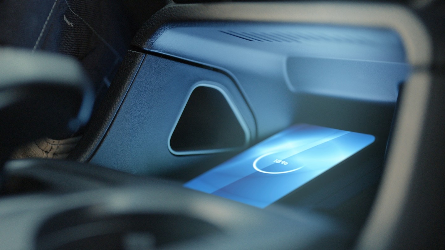 All-New Ford Ranger Raptor wireless charging