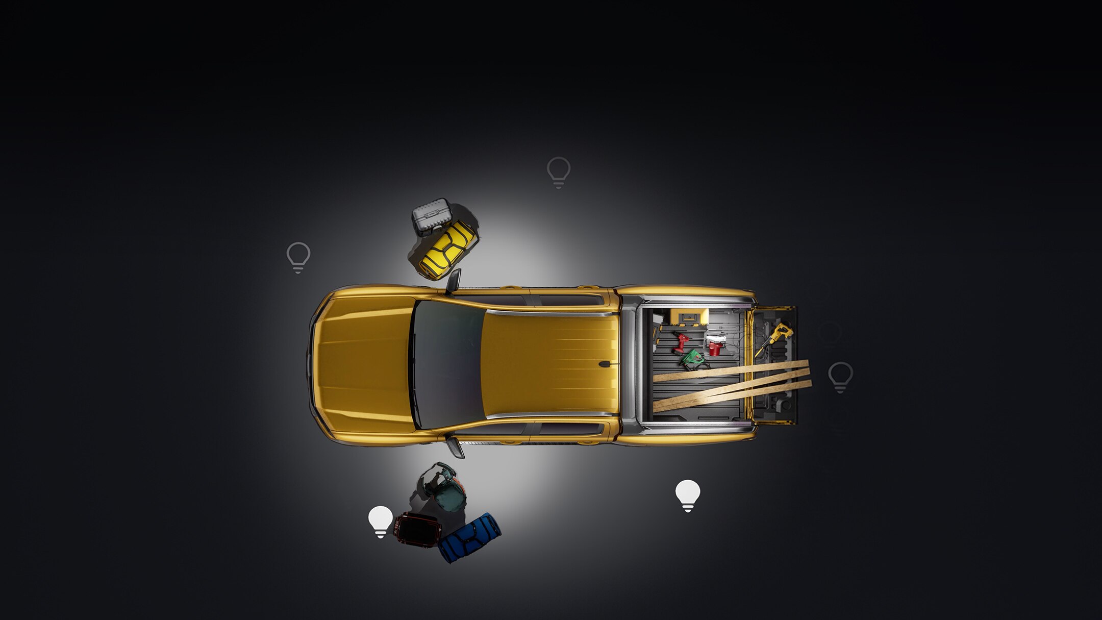 Ranger Wildtrak Exterior Zone Lighting