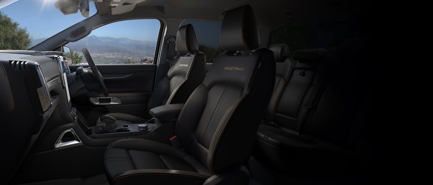 Ranger Wildtrak interior banner