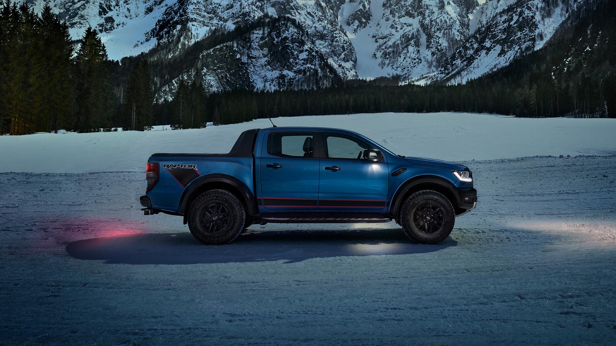 Ford Ranger Raptor Special Edition profile view